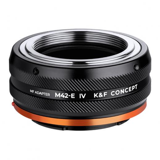 Adattatore per obiettivo ad alta precisione per obiettivo serie M42 su fotocamera Sony serie E, M42-NEX IV PRO