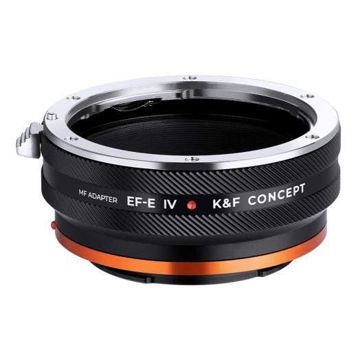 Adattatore per obiettivo ad alta precisione per obiettivo Canon serie EF su fotocamera Sony serie E, EOS-NEX IV PRO