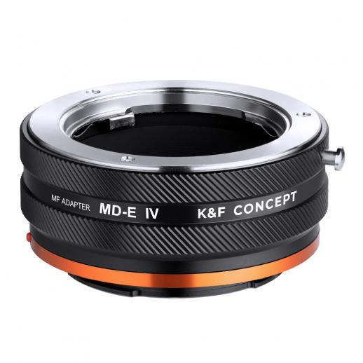 Adaptador de montagem de lente de alta precisão para lente da série Minolta (SR / MD / MC) para câmera de montagem Sony série E, MD-NEX IV PRO