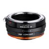 Høypresisjonsobjektivmonteringsadapter for Nikon F/D/G-seriens objektiv til Fuji X-seriens monteringskamera, NIK(G)-FX IV PRO