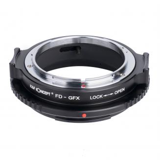 K&F Concept FD-GFX  Bague d'Adaptation Haute Précision pour Objectif Canon FD vers Appareil Photo à Monture Fuji GFX