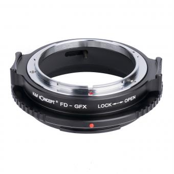 K&F Concept FD-GFX  Bague d'Adaptation Haute Précision pour Objectif Canon FD vers Appareil Photo à Monture Fuji GFX