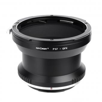 K&F Concept Adapter für Pentax67 Objektive auf Fuji GFX Mount Kamera