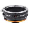 K&F Concept Canon EF-objektivfeste til Fujifilm X kamerahusadapterring, matt lakk, EF-FX IV PRO