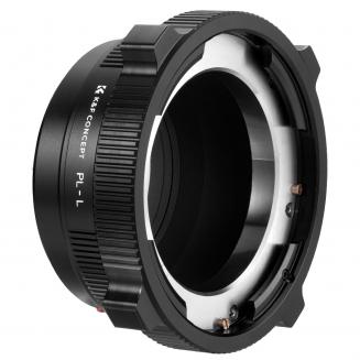 Adattatore per obiettivi con attacco PL-L, compatibile con convertitore per obiettivi PL per fotocamere con attacco L