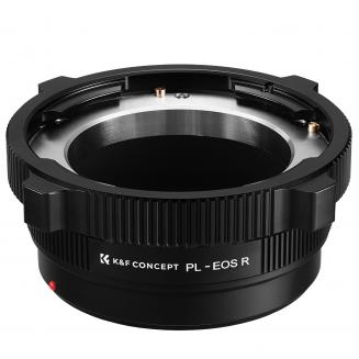 Adattatore per obiettivo con attacco PL-RF, compatibile con convertitore per obiettivo con attacco PL per adattatori per fotocamere con attacco RF