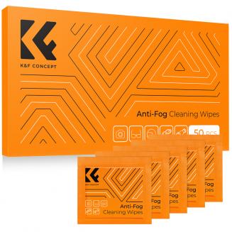 K&F Concept Chiffon de Nettoyage Kit de 20 150 X 150 cm en Microfibre Emballé sous Vide pour Appareil Photo Objectif Écran Caméra Filtre Smartphone Ipad Bijoux Lunette Jumelle 
