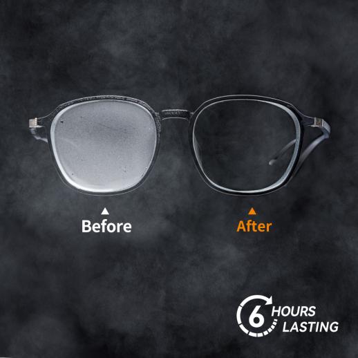 Salviette per lenti per occhiali - Confezione da 120 salviette per la  pulizia delle lenti degli occhiali pre-inumidite di grandi dimensioni, Salviette elettroniche avvolte singolarmente, 4,8x8 pollici