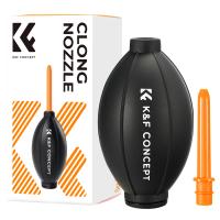 K&F Concept Lens Air Blower, pompa d'aria con bulbo in gomma, soffiatore per polvere, pulitore, con ugello lungo per telefono cellulare, tablet, sensori per obiettivi di fotocamere, tastiera, telescopi K&F Concept Lens Air Blower, pompa d'aria con bulbo in gomma, soffiatore per polvere, pulitore, con ugello lungo per telefono cellulare, tablet, sensori per obiettivi di fotocamere, tastiera, telescopi