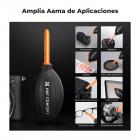 K&F Concept Lens Air Blower, pompa d'aria con bulbo in gomma, soffiatore per polvere, pulitore, con ugello lungo per telefono cellulare, tablet, sensori per obiettivi di fotocamere, tastiera, telescopi