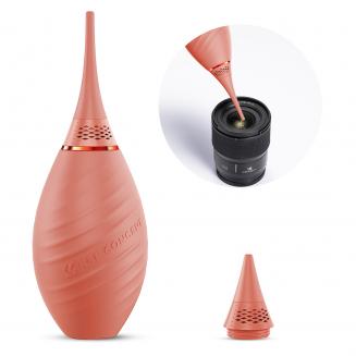 K&F Concept Kamera Blasebalg Reinigung Ausgestattet mit kurzen und Langen Ausläufen, Luftgebläse von Objektiv für Kamera Objektiv, Handy, Sensor, Optik usw Rosa