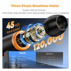 K&F Concept 12-1 - Spolveratore ad aria compressa senza spazzole, 3 marce regolabili, super potenza eolica, ricaricabile e portatile, per la pulizia profonda di computer, tastiere, asciugatura auto, casa - Sostituisce le bombolette di aria compressa