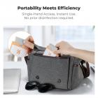 Panni per la pulizia in microfibra K&F Concept Premium, panni per la pulizia di lenti di fotocamere, occhiali, schermi, fotocamere, tablet - Lavabili, confezione da 12, 15 x 18 cm