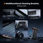 K&F Concept 2-i-1 magnetisk trykkluftstøvsuger, elektrisk luftstøvsuger 300 000 o/min støvsuger med 3 gir, supervindkraft, oppladbar børsteløs motor for datamaskin, tastatur, bil, hjem og utendørs rengjøring