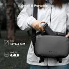 K&F Concept 2-i-1 magnetisk trykkluftstøvsuger, elektrisk luftstøvsuger 300 000 o/min støvsuger med 3 gir, supervindkraft, oppladbar børsteløs motor for datamaskin, tastatur, bil, hjem og utendørs rengjøring