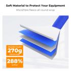 K&F Concept 2-i-1 24 mm rengjøringspinne for fullformatsensor og rengjøringspinne for søker, DSLR SLR digitalkamera CMOS- og CCD-sensorrengjøringssett for Nikon Sony Canon kamerarens