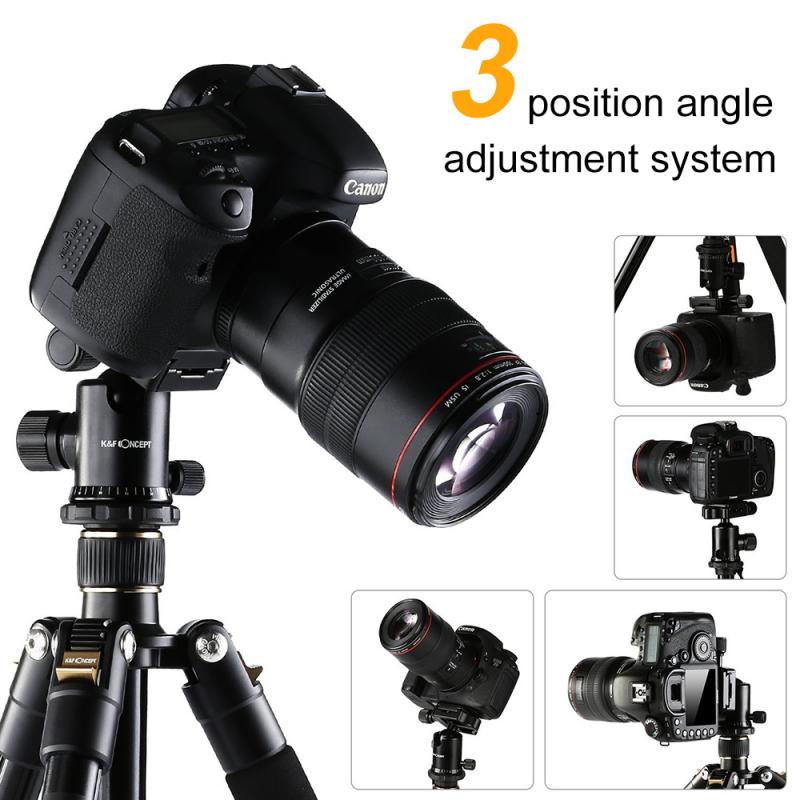 Gimbal Head: Ideal for telephoto lenses, providing stability and balance.
