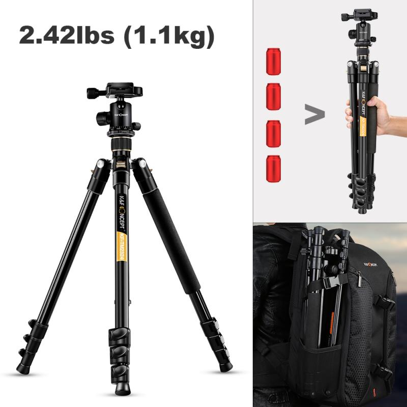 Weight capacity of travel tripods