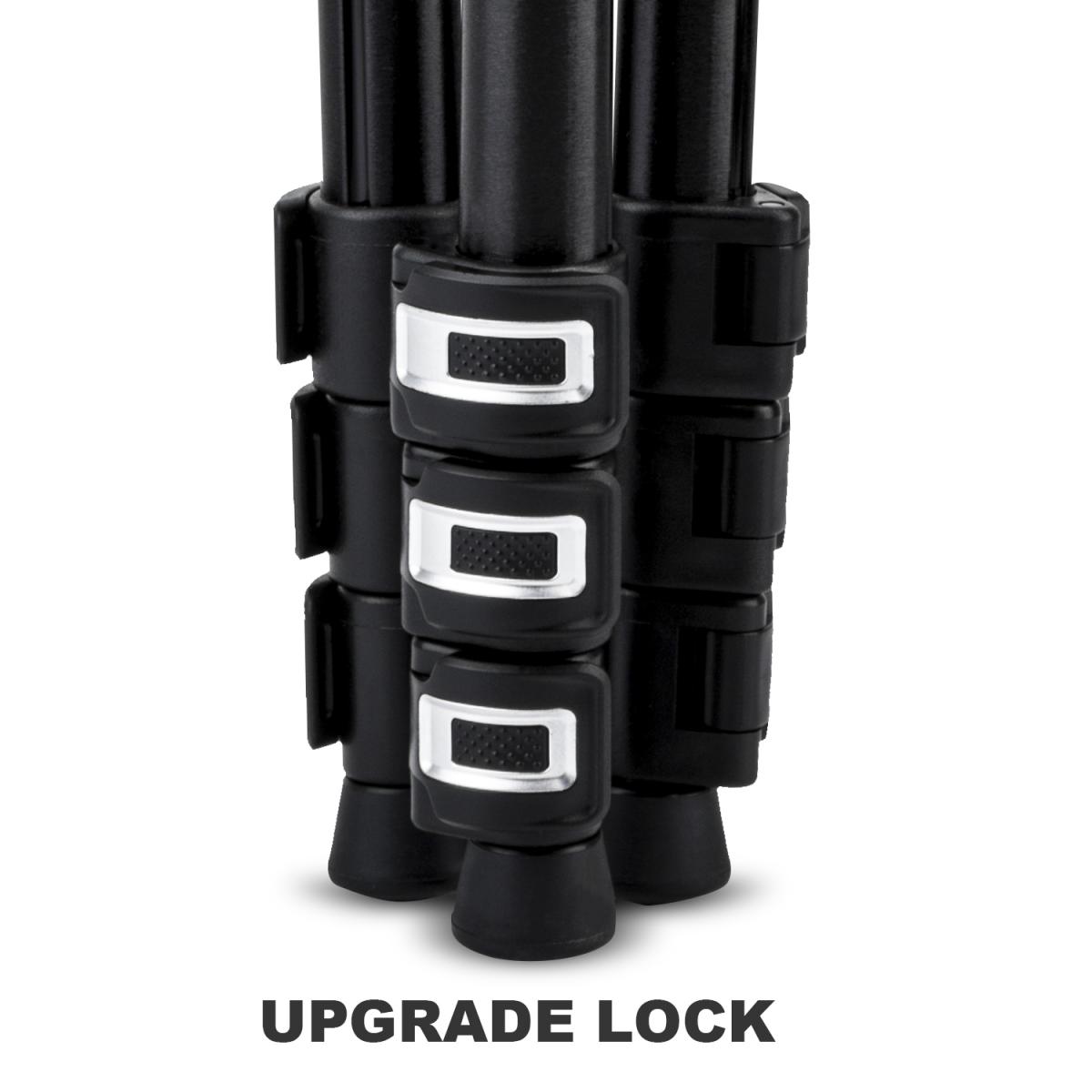 TM2324 II Opvouwbaar lichtgewicht aluminium statief