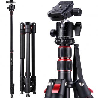 K&F Concept 78 inch Camera Tripod for DSLR Compact Aluminum Tripod with 360 Degree Ball Head and 8kgs Load for Travel and Work K&F Concept 78 inch Camera Tripod for DSLR Compact Aluminum Tripod with 360 Degree Ball Head and 8kgs Load for Travel and Work