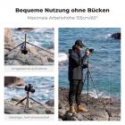 Maximale höhe ist 155cm, bequeme Nutzung ohne Bücken