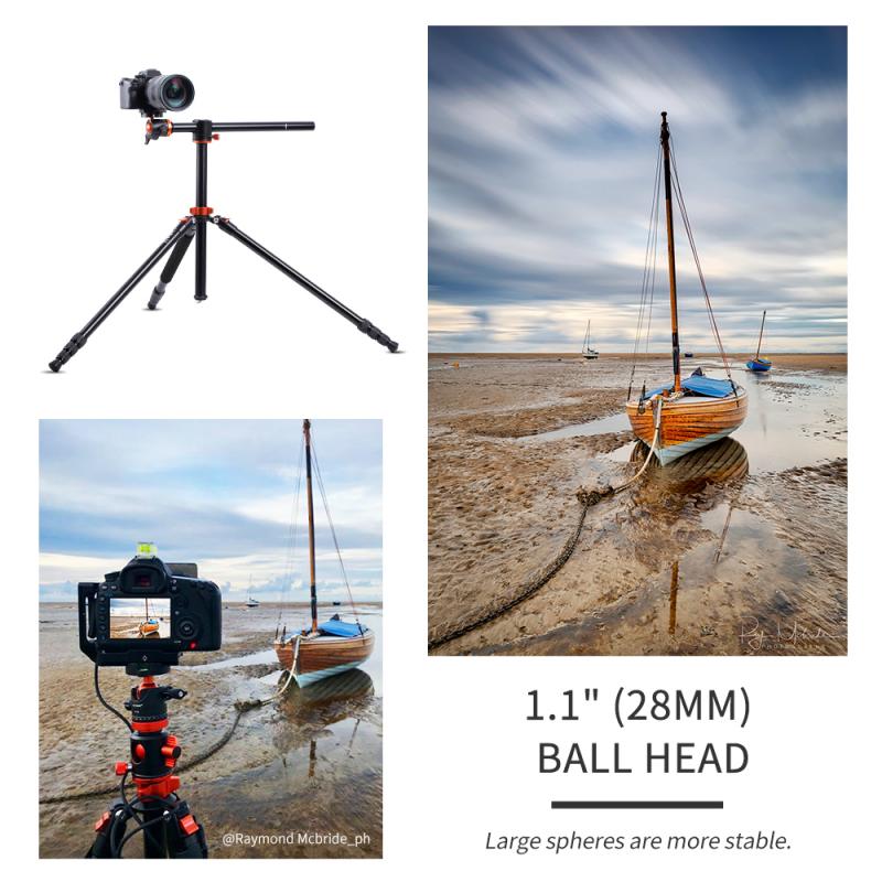 Types of panoramic tripod heads
