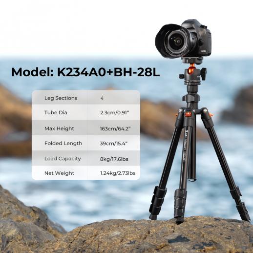 ZOMEI Compact Poids léger Voyage appareil photo reflex pliant portable  Trépied pour Canon - Trépied photo et vidéo