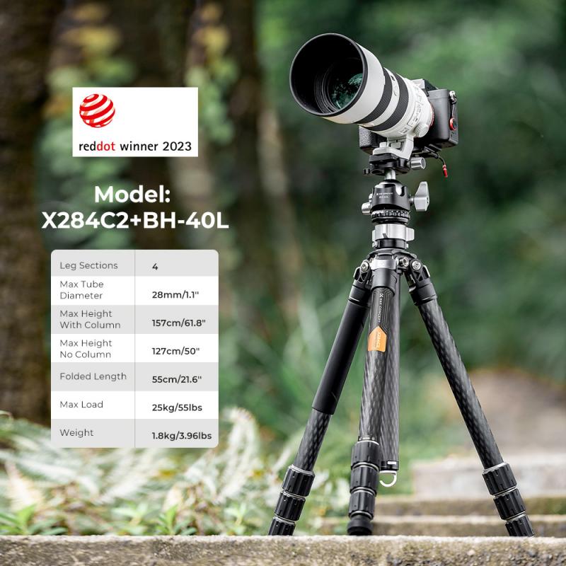 Portability: Lightweight and compact tripod for easy transportation.