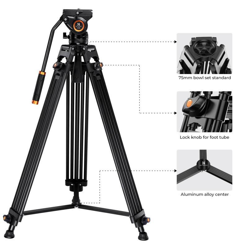Tripods with Quick Release Plates for Easy Camera Mounting