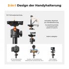 Telefonstativ mit 2 in 1 Design der Handyhalterung