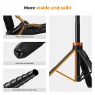 MS04 62'' / 1.58 m Telefoonstatief Selfiestick Zwart & Oranje Met Bluetooth Afstandsbediening + Gopro Adapter