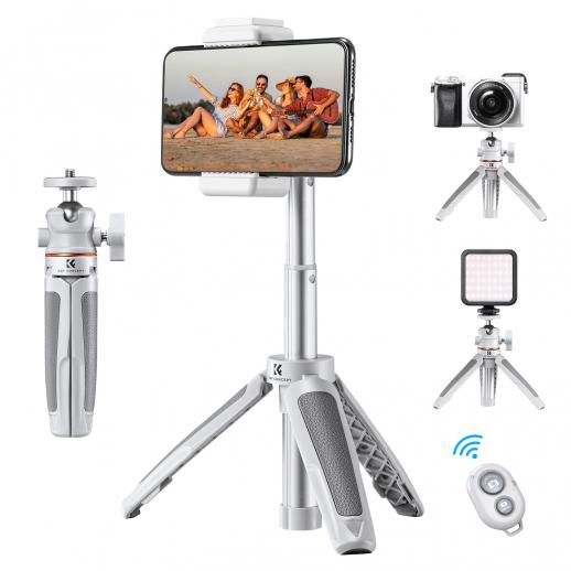 MS02 13.4''/34cm Phone Tripod Selfie Stick Desktop Stand - K&F Concept