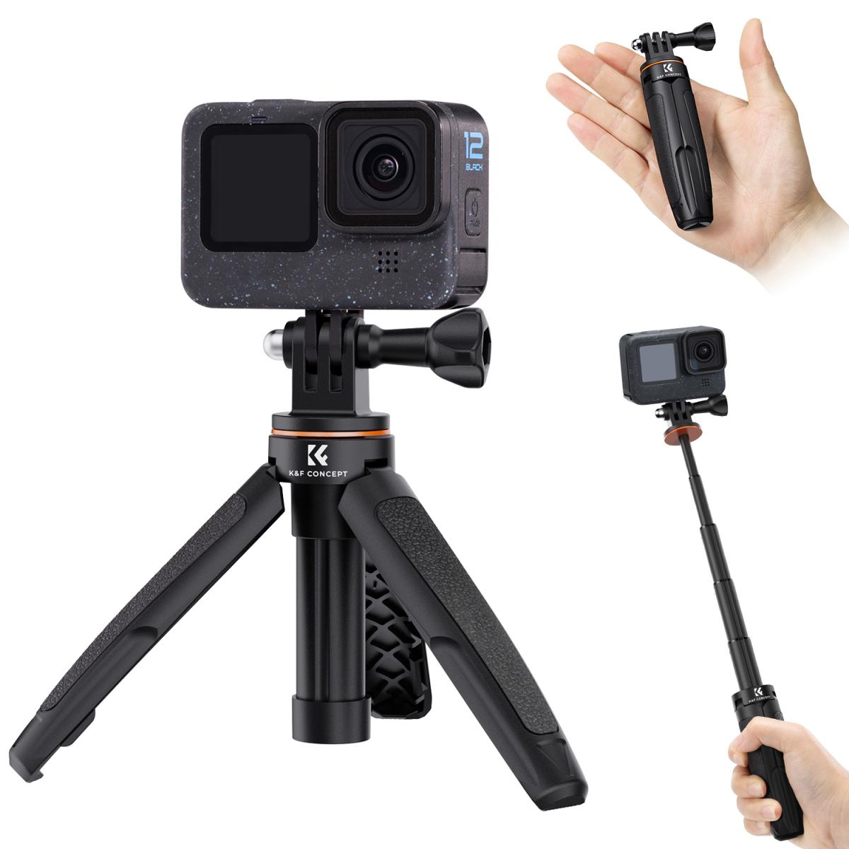 10€51 sur Trépied, perche et support pour tous les caméras GoPro -  Accessoire caméscope - Achat & prix