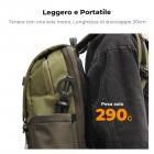 Supporto magnetico per telefono Octopus con treppiede, dotato di guida magnetica, telecomando Bluetooth, cordino per telefono cellulare, adattatore GoPro MS36