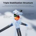 Trípode compacto de aluminio de 185 cm para cámara, trípode de viaje portátil compatible con iPhone, capacidad de 10 kg, cabezal de bola Arca Swiss para DSLR sin espejo, nivel láser, caza, K&F CONCEPT