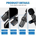 EP033 Mini Tak Çalıştır Mikrofon Kablosuz Yaka Mikrofonu Type-C Telefonlar İçin Yüz Bilgisayarı