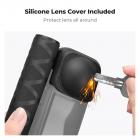 K&F CONCEPT - Palo selfie plegable magnético de liberación rápida compatible con Insta360 X5, varilla de extensión de aleación de aluminio de 89 cm/35 pulgadas, poste invisible, empuñadura ajustable con bloqueo de seguridad