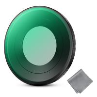 K&F Concept CPL Filter Compatible with Insta360 Go Ultra Action Camera Accessories, Anti-Glare Remove Reflection HD Optical Glass with 28 Multi-Coated Filter