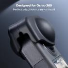 K&F Concept skjermbeskyttersett kompatibelt med DJI OSMO 360-tilbehør, Ultra HD-skjerm herdet glassfilm med silikonlinsebeskyttelsesdeksel 9H hardhet mot fingeravtrykk ripebestandig