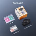 K&F Concept skjermbeskyttersett kompatibelt med DJI OSMO 360-tilbehør, Ultra HD-skjerm herdet glassfilm med silikonlinsebeskyttelsesdeksel 9H hardhet mot fingeravtrykk ripebestandig