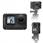 K&F CONCEPT Aluminum Alloy Camera Cage Compatible with DJI Osmo Action 6 Camera Accessories, Protective Cage Expansion Frame Case with Cold Shoe Mount | 1/4