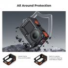 K&F CONCEPT Aluminum Alloy Camera Cage Compatible with DJI Osmo Action 6 Camera Accessories, Protective Cage Expansion Frame Case with Cold Shoe Mount | 1/4