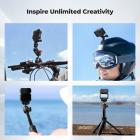 K&F CONCEPT Magnetic Quick Release Adapter Mount Compatible with DJI Osmo Nano/Osmo Action 6, Expansion Stand with 1/4 Screw Hole/Foldable Connector/Quick-Release Buckle, Action Camera Accessories