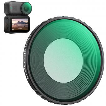 K&F CONCEPT Black Diffusion 1/4 Filter Compatible with DJI Osmo Nano Standard Combo, Cinematic Effect Filter with 28 Multi-Layer Coatings for Video/Vlog/Portrait Photography