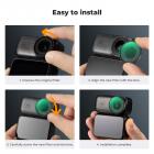 K&F CONCEPT Black Diffusion 1/4 Filter Compatible with DJI Osmo Nano Standard Combo, Cinematic Effect Filter with 28 Multi-Layer Coatings for Video/Vlog/Portrait Photography