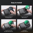 K&F CONCEPT Black-mist 1/4 Filter Compatible with DJI Osmo Action 6 Black Diffusion 1/4, HD Optical Glass with 28-layer Nano-Coating (Threaded Mount)