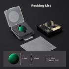 K&F CONCEPT CPL Filter Compatible with DJI Osmo Action 6 Polarizer, HD Optical Glass with 28-layer Nano-coating, Screw On Circular Polarizing Lens Filter, for Better Contrast and Reduced Glare