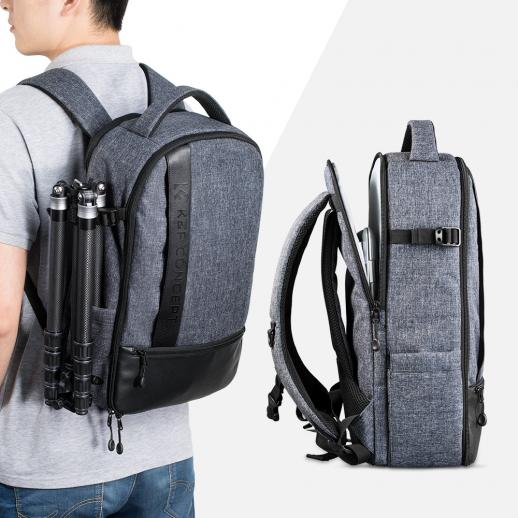 Travel Backpack with Tripod Holder Camera Backpack with Laptop Compartment Laptop and DSLR Camera Backpack Heavy Duty Water Resistant Large Camera Backpack by Altura Photo 