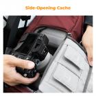 Kameraryggsekk Kameravesker for fotografer Stor kameraveske med regntrekk 15-15,6 tommers laptoprom kompatibel med Canon / Nikon / Sony / DJI Mavic Drone - Ryggsekk 20L Urban Wander 01 (Rød)