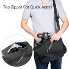 Borsa a tracolla compatta per messenger DSLR 38 * 11,5 * 28 cm